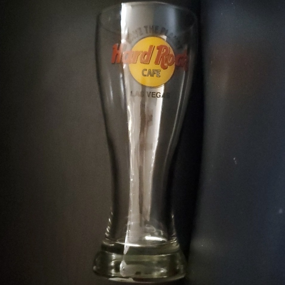 Hard Rock Cafe Las VEGAS Logo Pint‎ Glass SAVE THE PLANET